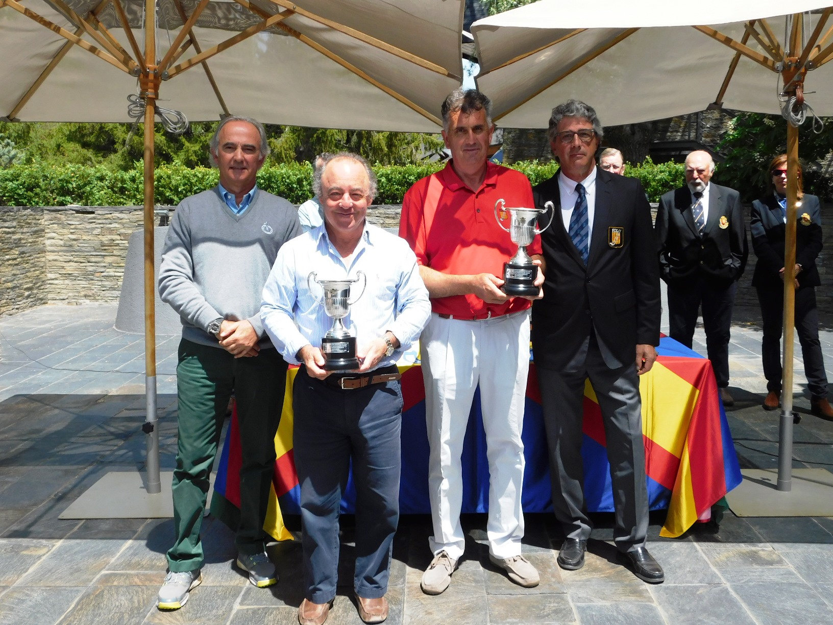 Ganadores torneo de golf en cerdanya